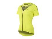 Pearl Izumi 2017 Women s Select Pursuit Short Sleeve Cycling Jersey 11221703 SCREAMING YELLOW WHIRL L