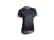 Sugoi 2017 Women s RS Training Short Sleeve Cycling Jersey Black Rose Black L