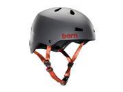 Bern 2016 Men s Macon Summer H2O Water Sports Helmet w Brock Foam Matte Grey S