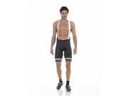 Pinarello 2017 Men s Corsa Cycling Bib Shorts PICS17 BIBS CORS BLACK GREY S
