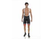Pinarello 2017 Men s Corsa Cycling Bib Shorts PICS17 BIBS CORS BLACK RED M