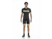 Pinarello 2017 Men s Corsa Short Sleeve Cycling Jersey PICS17 SSJY CORS BLACK YELLOW M