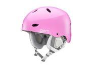 Bern 2016 17 Women s Brighton Thin Shell EPS Winter Snow Helmet w Liner Satin Hot Pink w Grey Liner XS S