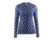 Craft Women s Mix and Match Long Sleeve Base Layer 1904508 Blue Triangle L