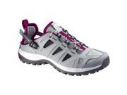 Salomon Women s Ellipse Cabrio Cosmic Hiking Shoes L37955700 Light Onix White Purple 5.5