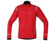 Gore Bike Wear 2014 15 Men s Mythos 2.0 Windstopper Soft Shell Running Jacket JWSMYM Red M