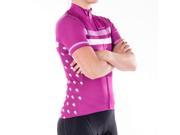 Bellwether 2017 Women s Galaxy Short Sleeve Cycling Jersey 71126 Fuchsia M