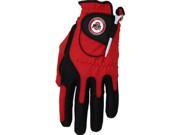 Zero Friction NCAA Golf Glove LH Red Ohio State