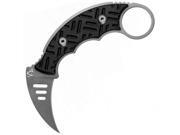Mantis Knives Kara Fu Fine Edge Folding Knife Black MNMK F2