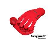 DeFeet DuraGlove ET Cycling Running Training Gloves GLVET Red ET L