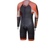 Castelli 2017 Men s Body Paint 3.3 Long Sleeve Cycling Speed Suit L17000 black orange L