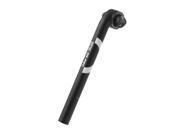 3T Ionic 25 Pro Road Bicycle Seatpost Black Circle Graphic 31.6 mm x 350 mm