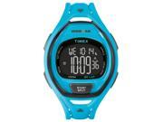 Timex Ironman Sleek 50 Full-Size Watch - Neon Blue Timex Ironman Sleek 50 Full-Size Watch - Neon Blue
