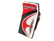 Tour Hockey Youth EVO 6000 Hockey Goalie Blocker - G353Y (Black-White-Red - One Size) Tour Hockey Youth EVO 6000 Hockey Goalie Blocker - G353Y (Black-White-Red - One Size)