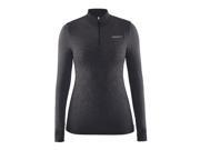 Craft 2016/17 Women's Wool Comfort Zip Long Sleeve Base Layer - 1904483 (Black - M) Craft 2016/17 Women's Wool Comfort Zip Long Sleeve Base Layer - 1904483 (Black - M)