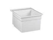 Laundry Tub Wall Mt Includes Bracket Wh