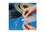 Wire Marker .25x1.5 100 124 25 Card PK25