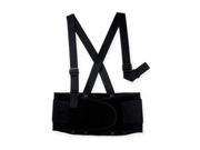 Back Support Elastic XL 8 In. Wide Black