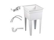 Laundry Tub To Go Floor Mount Faucet
