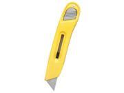 Utility Knife 5 3 4x1 1 8 In Plastic Ylw