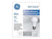 GE 2PK 60W Safe Bulb