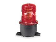 Low Profile Warning Light LED Red 24VDC