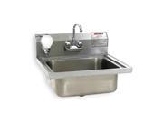 Lavatory Sink 16 Ga 24 5 16In L SGL Bowl
