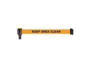 Or Poly Fabric Keep Area Clear Banner
