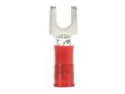 Fork Terminal Red 22 to 18 AWG PK100