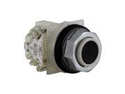 Pushbtn Non ill. BK 30mm 1NO 1NC No Grd