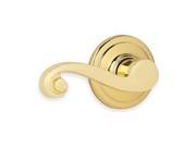 Lever Lockset Polished Brass