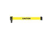 Yellow Poly Fabric Caution Banner 5pk