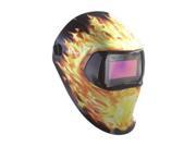 Auto Darkening Welding Helmet Black Yellow Orange 3M Speedglas 9100 8 to 12 Lens Shade