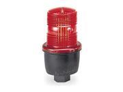 Low Profile Warning Light LED Red 120VAC