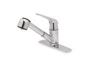 Kitchen Faucet Lever Handle w Spray