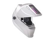 Auto Darkening Welding Helmet Silver Titanium 9400i 3 5 to 8 8 to 13 Lens Shade