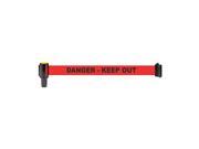 R Poly Fabric Danger Keep Out Banner 5pk