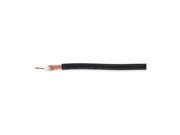 Coaxial Cable RG59 U 22 AWG Black