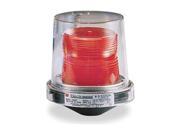 Hazardous Warning Light Strobe Red 120V