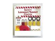 Safety Lockout Tagout Center 6 Locks