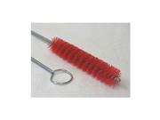 Pipe Brush with Handle, Nylon, Red, 18 In Overall Length Pipe Brush with Handle, Nylon, Red, 18 In Overall Length
