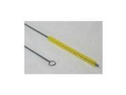 Pipe Brush with Handle, Nylon, Yellow, 18 In Overall Length Pipe Brush with Handle, Nylon, Yellow, 18 In Overall Length