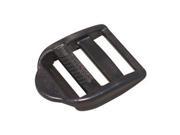 Slide Bar Buckle 1 In. Plastic PK 25