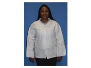 Disposable Collared Shirt White XL PK 50