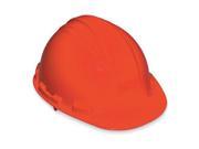 Hard Hat FrtBrim Slotted 4PinLk Orange