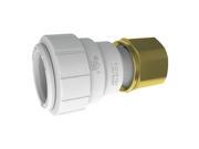 Female Connector 3 4 CTS x 3 4 NPT White