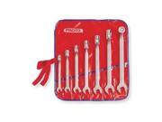 Combo Wrench Set Antislip 3 8 3 4 in 7Pc