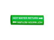Pipe Mrkr Hot Water Return 2 1 2 to3 7 8