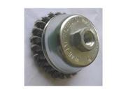 Cup Brush 2 3 4 In D 0.0200 Wire Steel