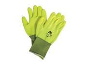Coated Gloves M Hi Vis Yellow PR